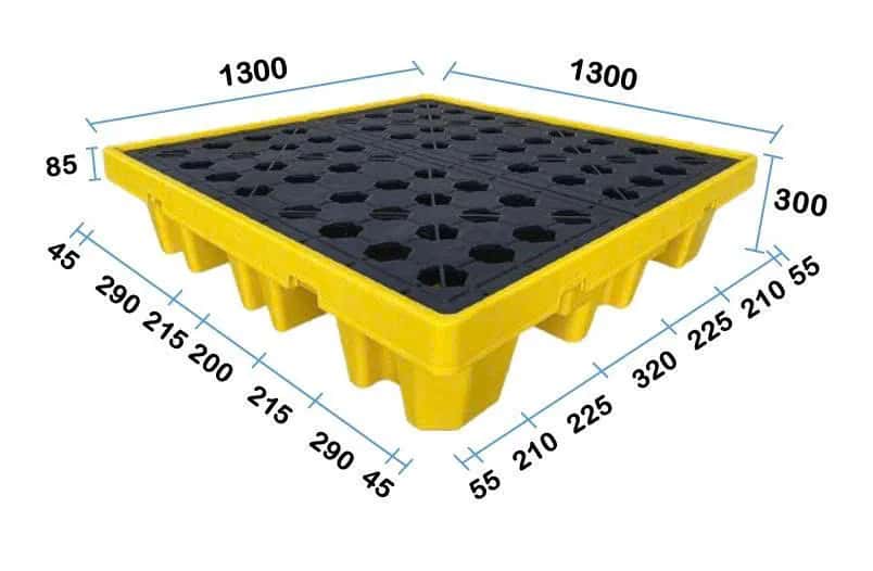 Pallet Nhựa Chống Tràn Dầu