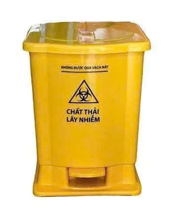 Thùng Rác Y Tế Đạp Chân 25 – 30 Lít